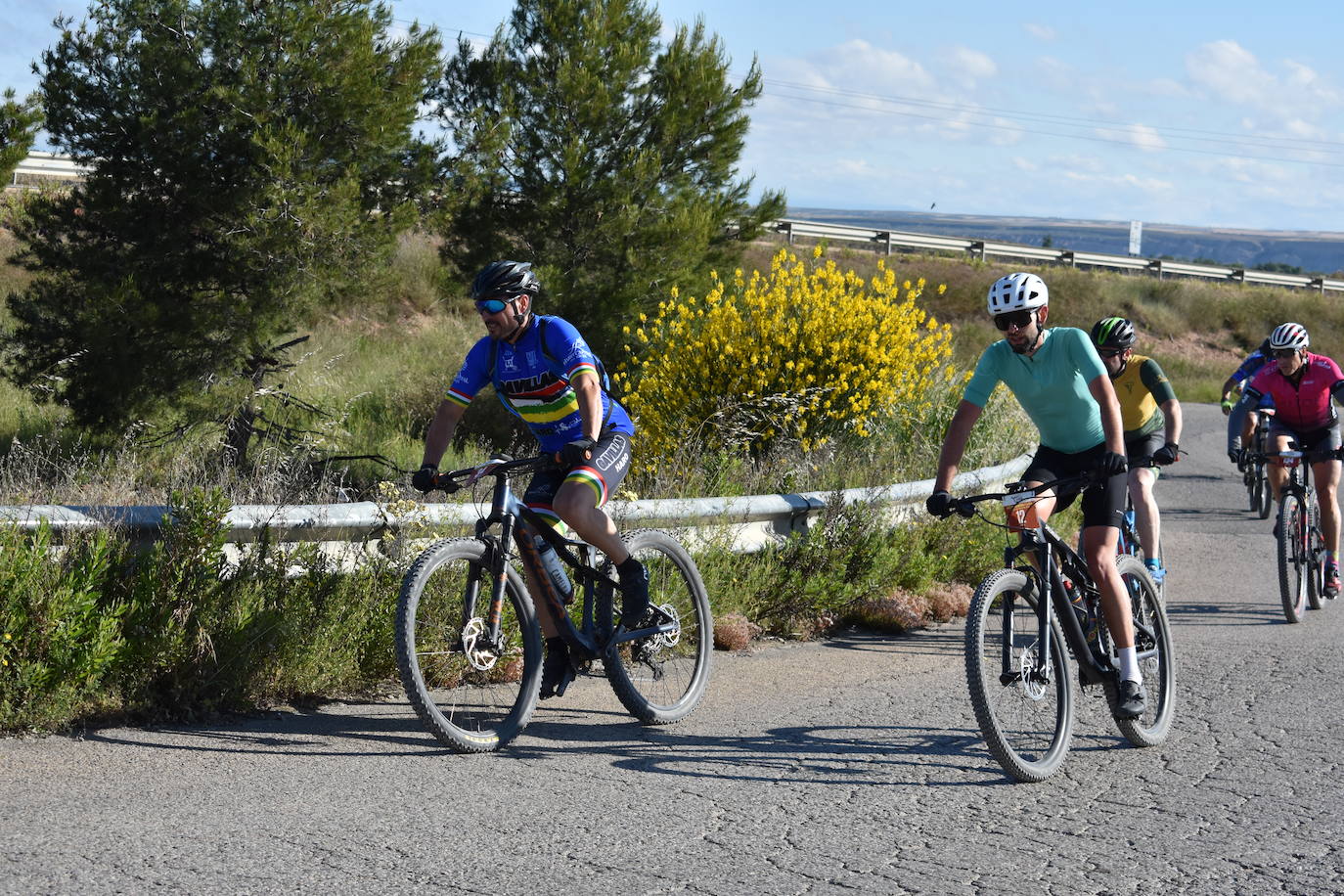 La XI BTT de la seta y el champiñón de Pradejón contó con 210 ciclistas