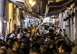 Calle Laurel de Logroño.