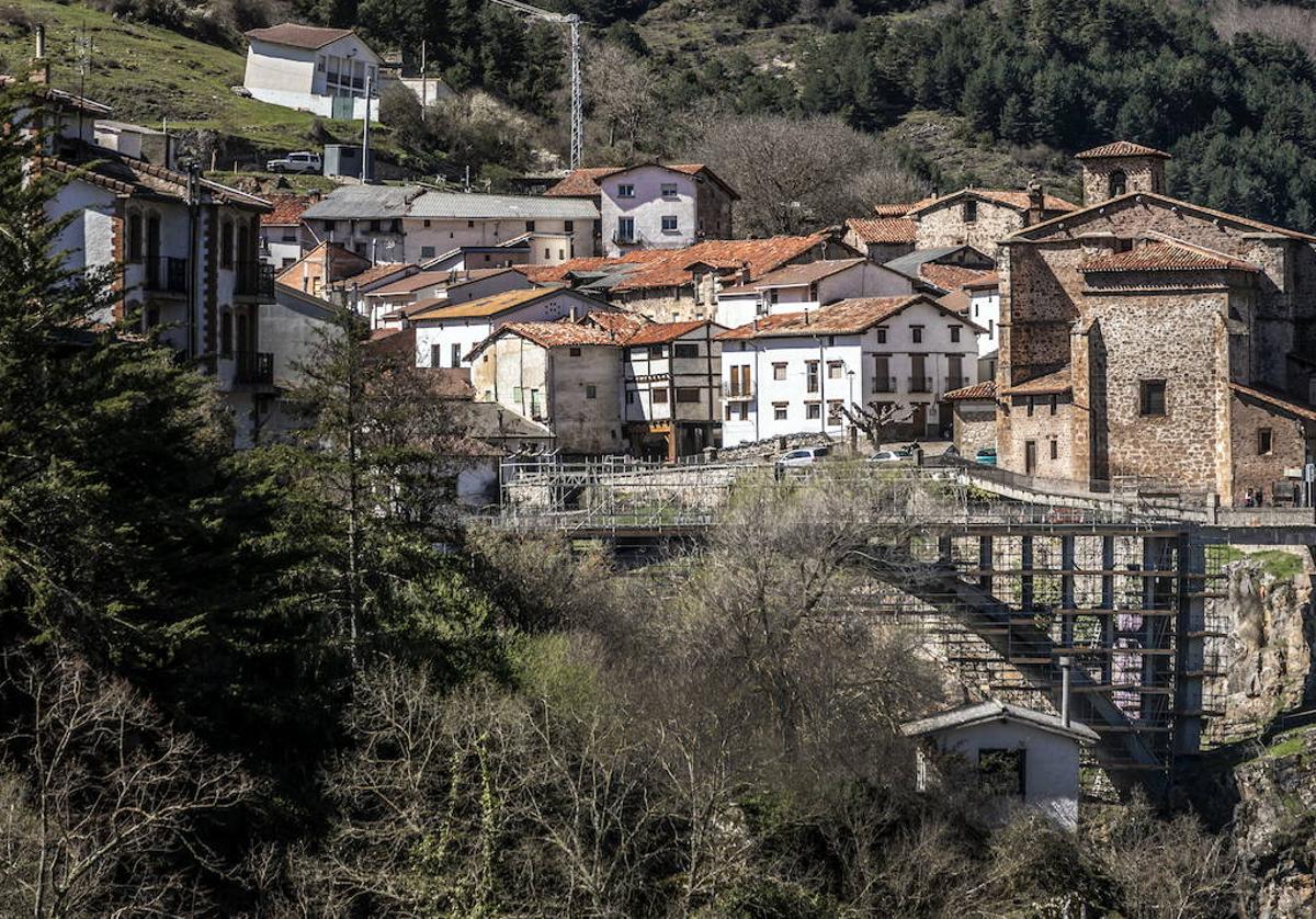 Vista general de Ortigosa.