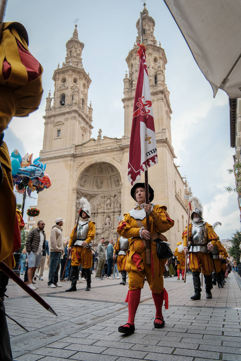 Recreación del Asedio a Logroño, en imágenes