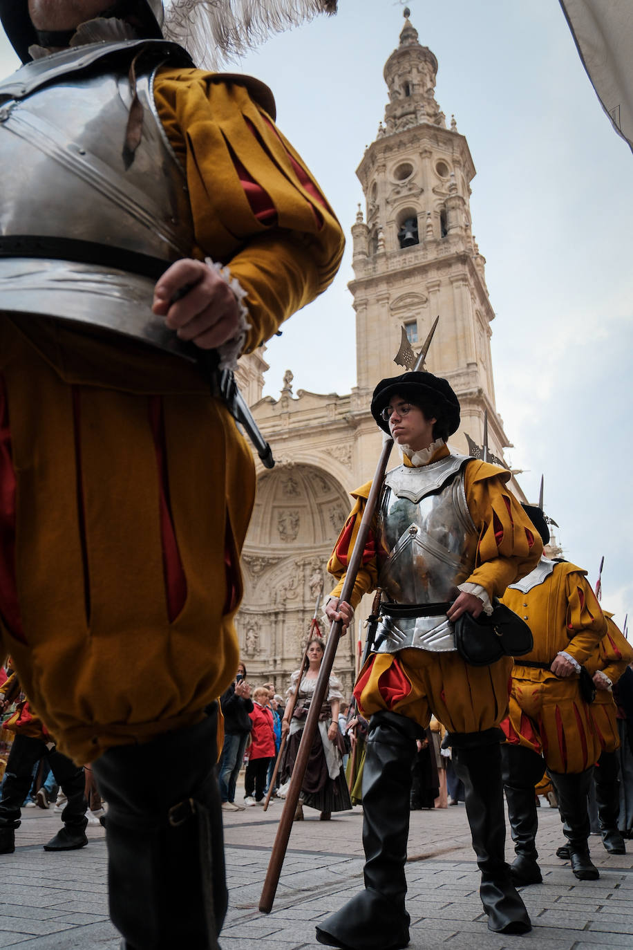 Recreación del Asedio a Logroño, en imágenes