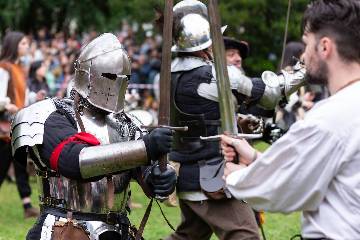 Recreación del asedio a Logroño por los franceses