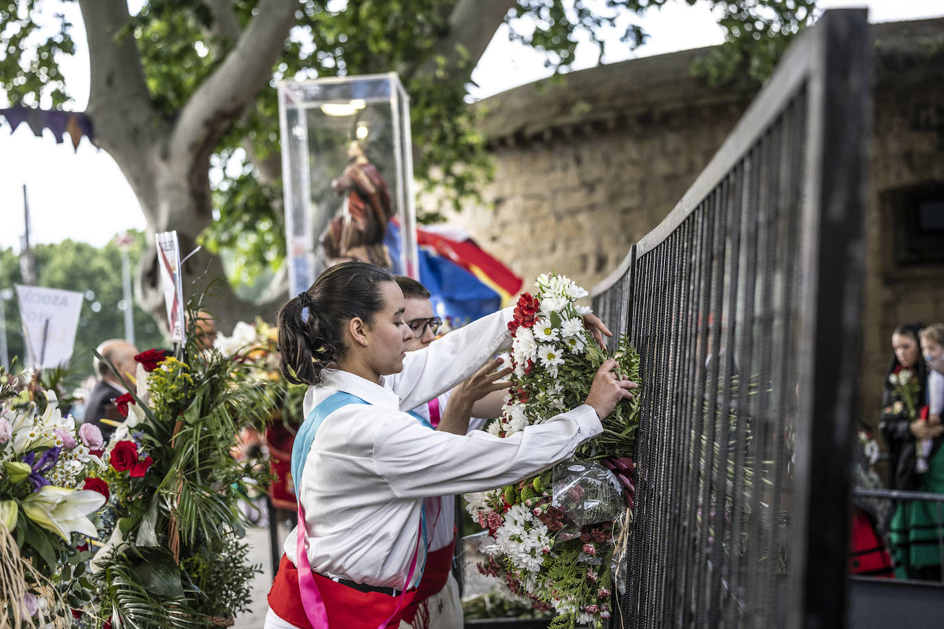 Ofrenda floral a San Bernabé