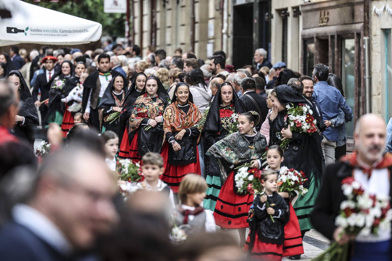 Ofrenda floral a San Bernabé