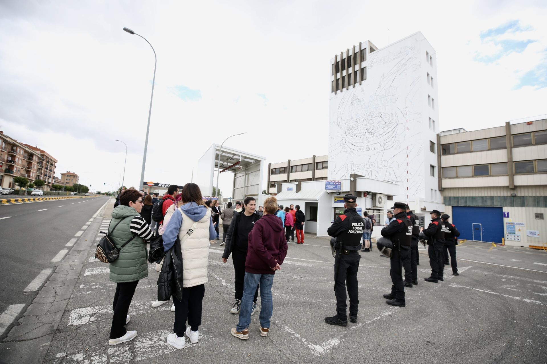 Huelga de los trabajadores de Mondelez