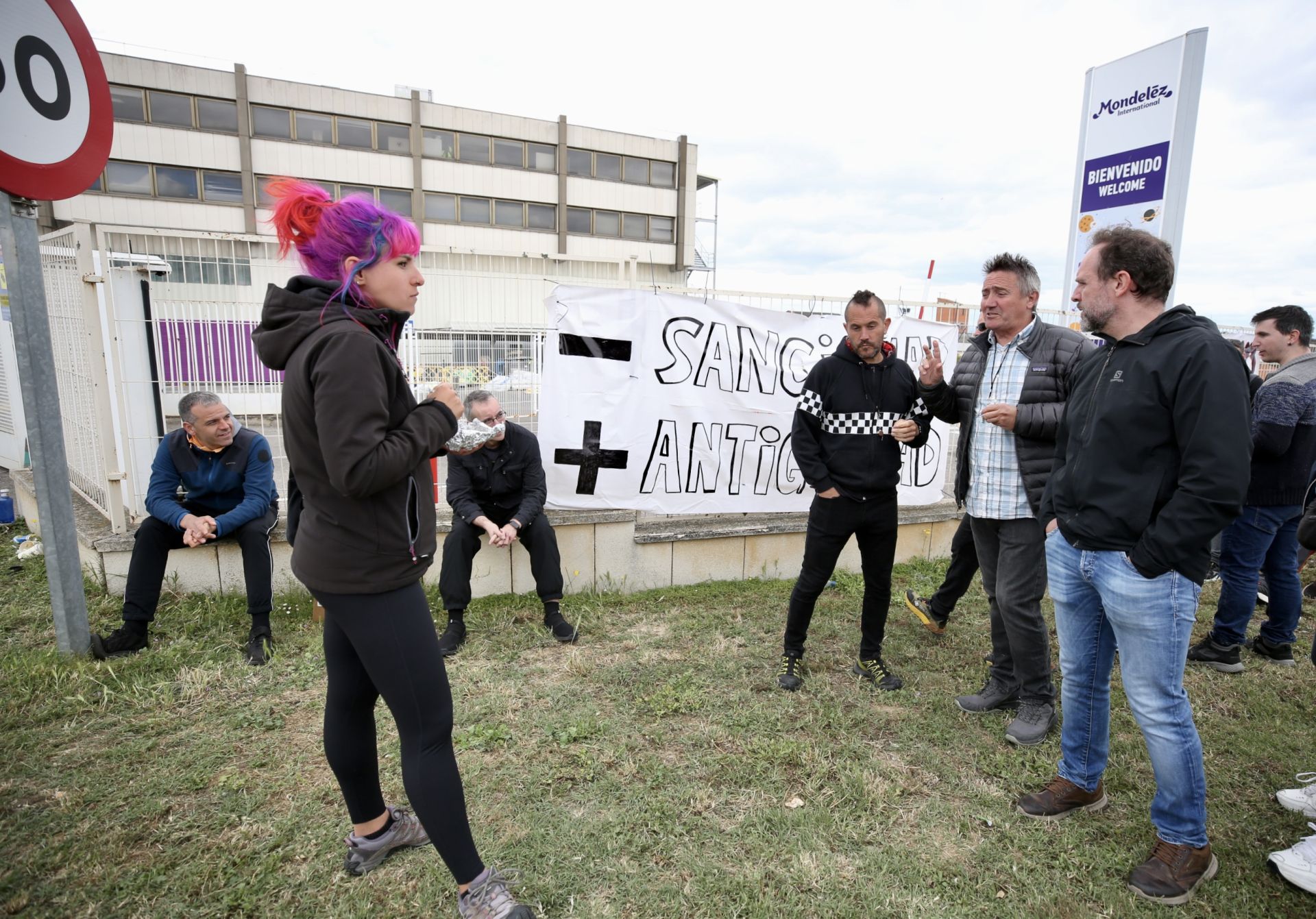 Huelga de los trabajadores de Mondelez