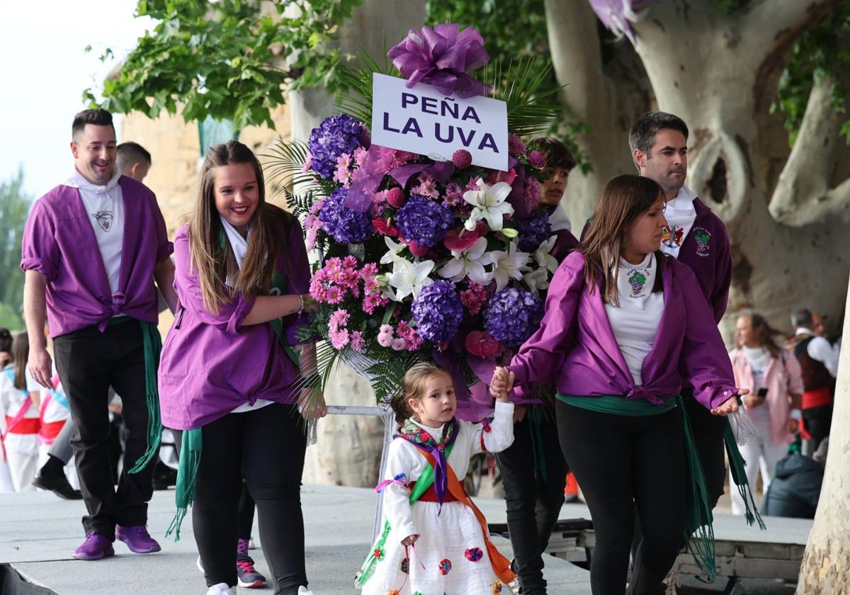 Ofrenda floral a San Bernabé