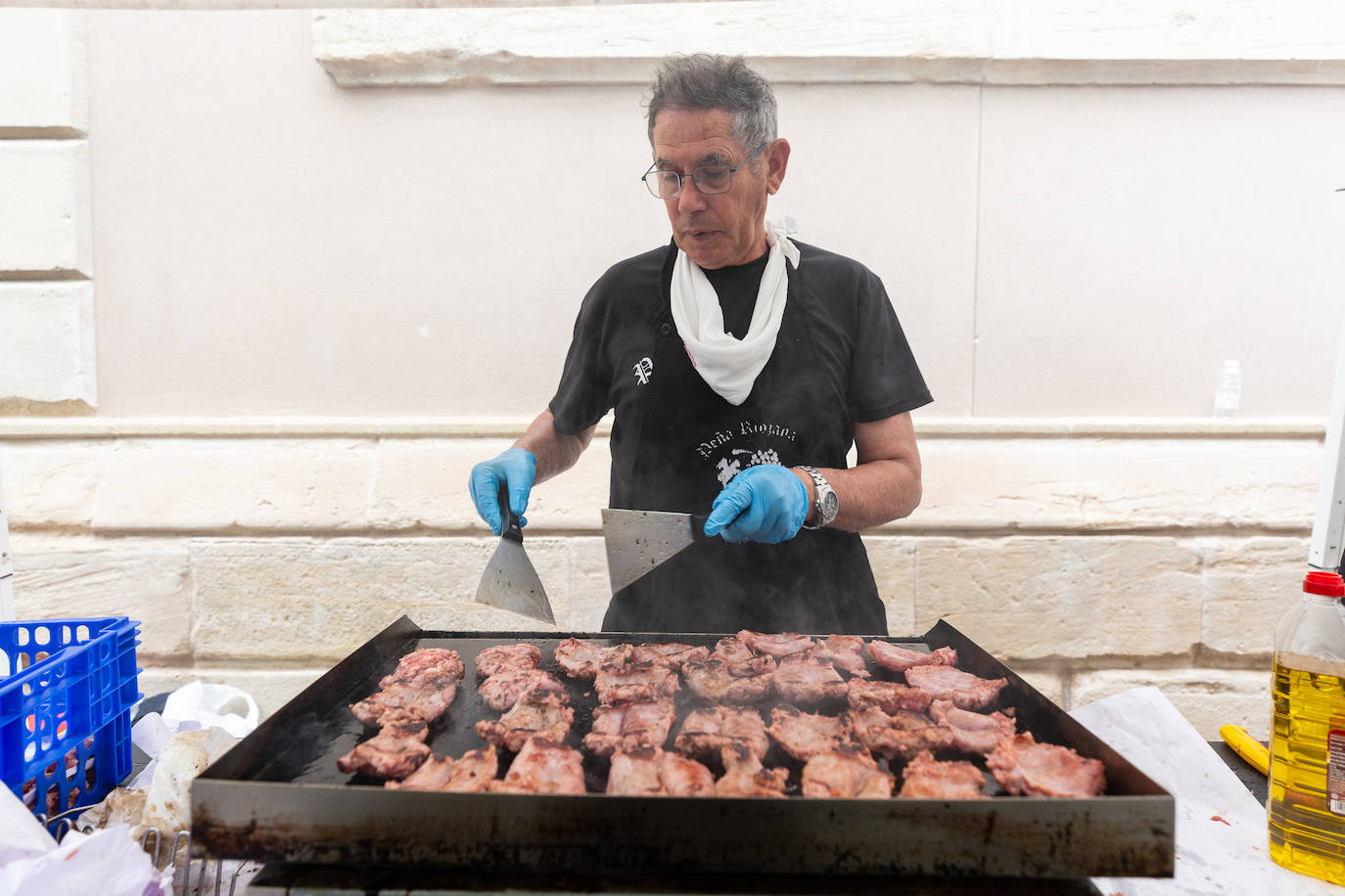 Búscate en las degustaciones de las peñas de Logroño