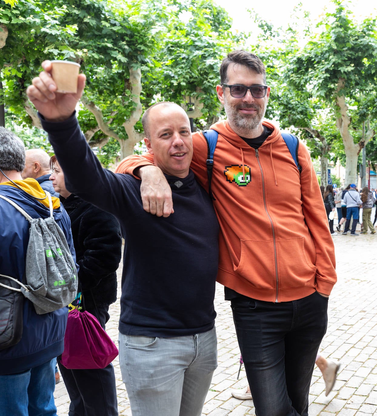 Búscate en las degustaciones de las peñas de Logroño