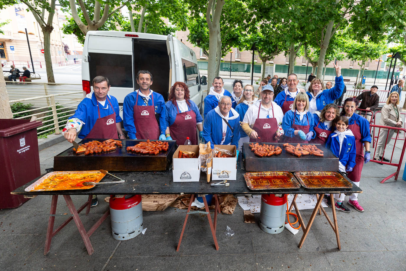 Búscate en las degustaciones de las peñas de Logroño