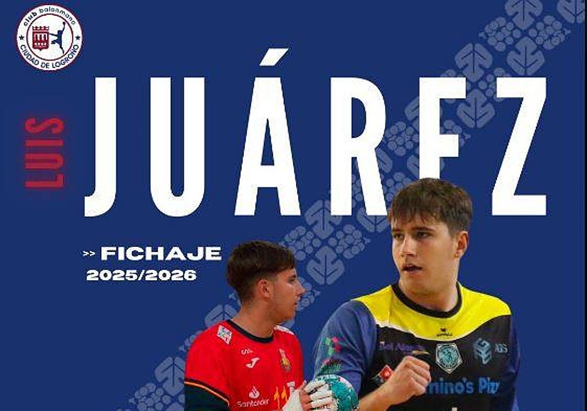 El Ciudad de Logroño ficha al joven central Luis Juárez