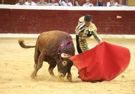 Diego Urdiales, en la feria matea del pasado año.