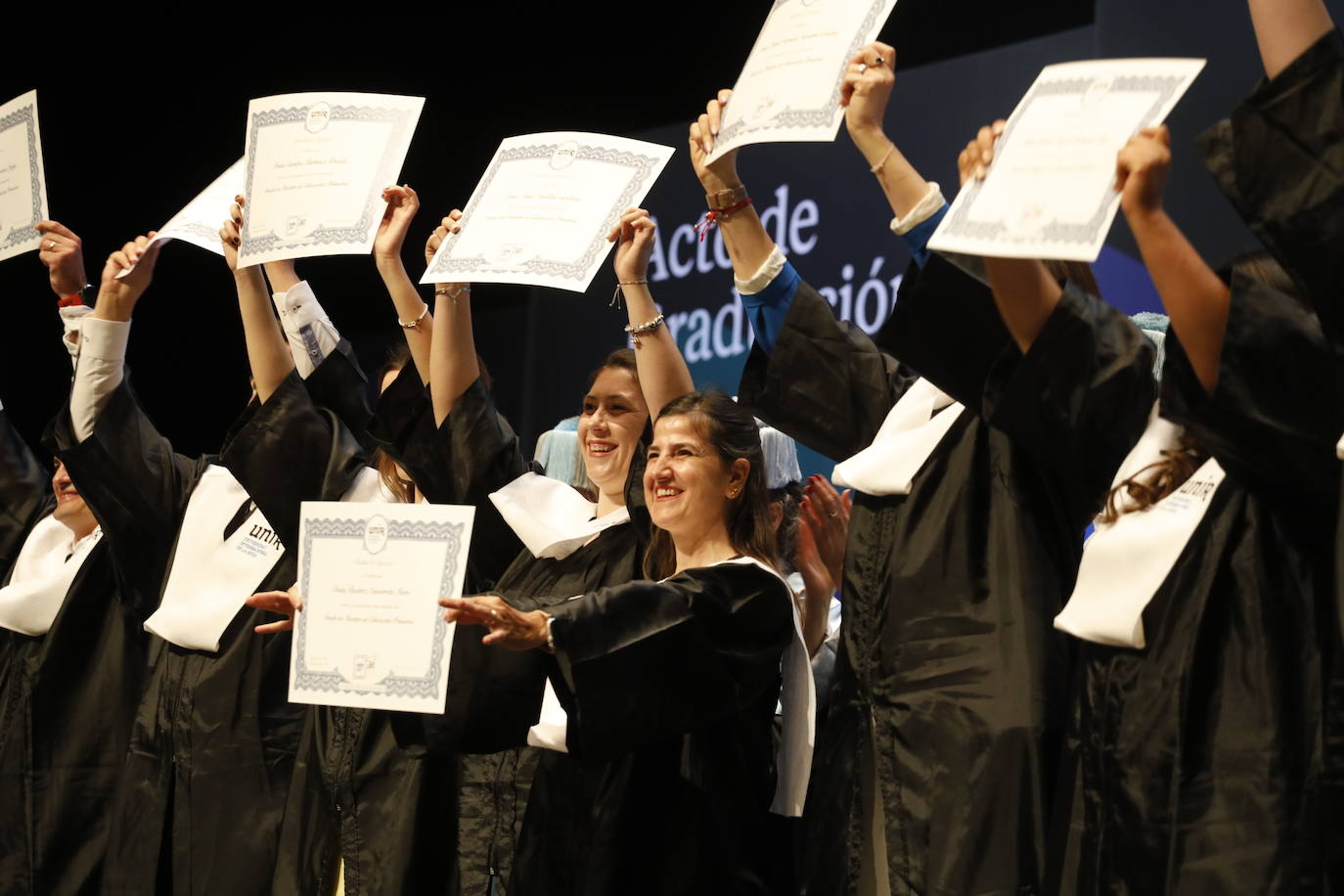 Graduación de los alumnos de Educación de UNIR