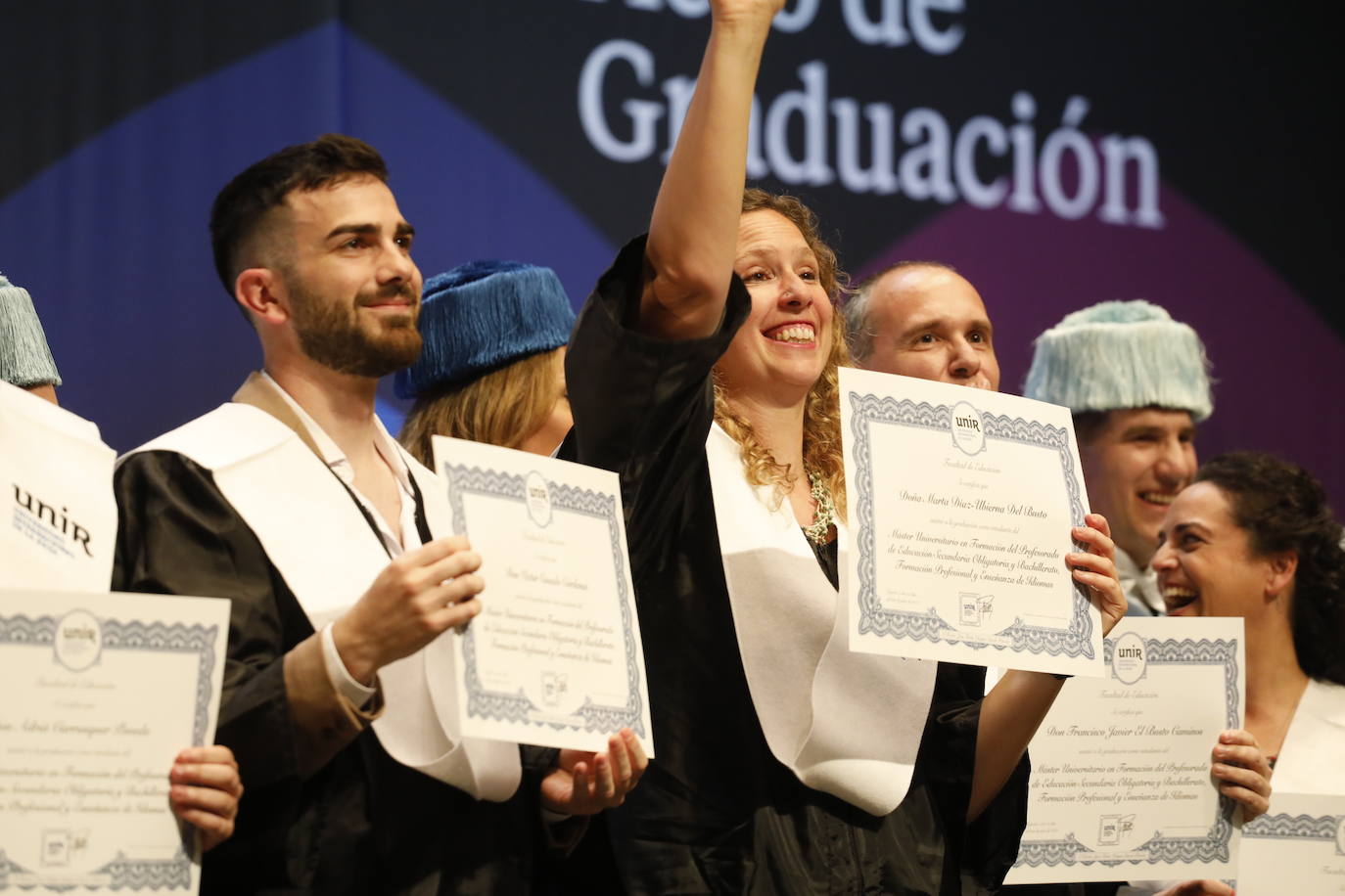 Graduación de los alumnos de Educación de UNIR