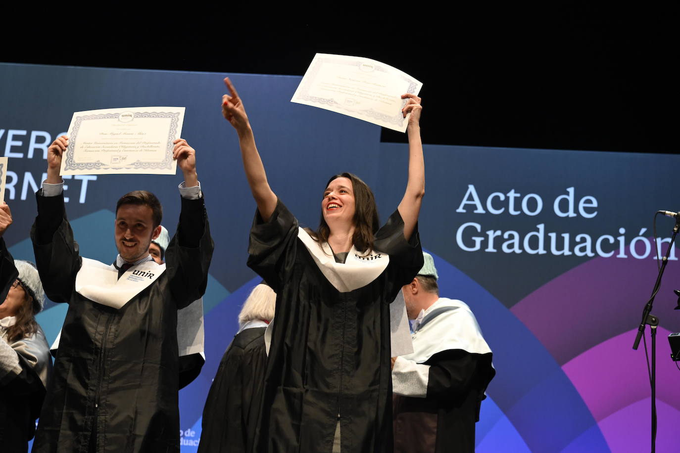 Graduación de los alumnos de Educación de UNIR