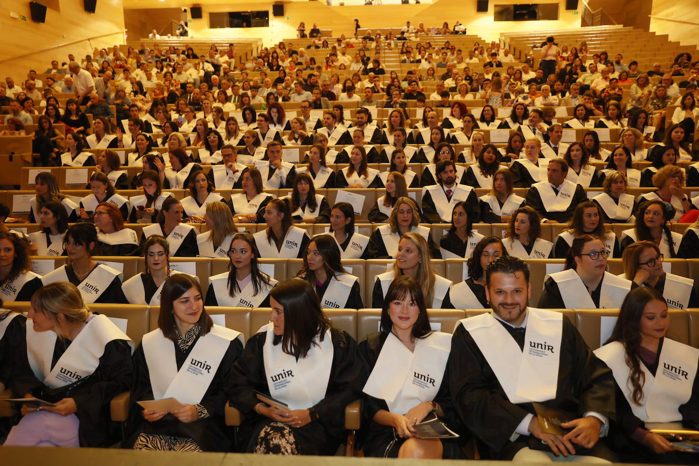 Graduación de los alumnos de Educación de UNIR