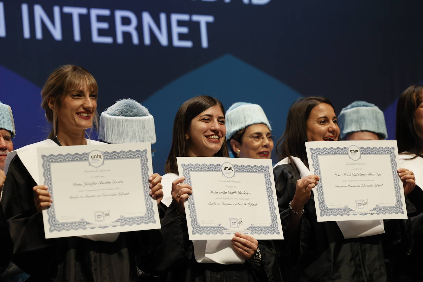 Graduación de los alumnos de Educación de UNIR