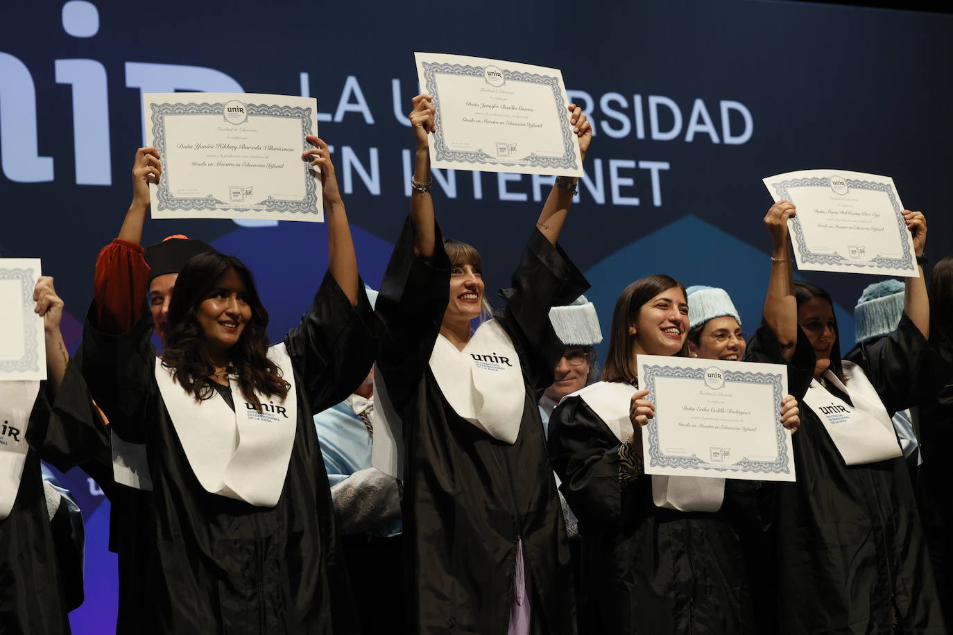 Graduación de los alumnos de Educación de UNIR