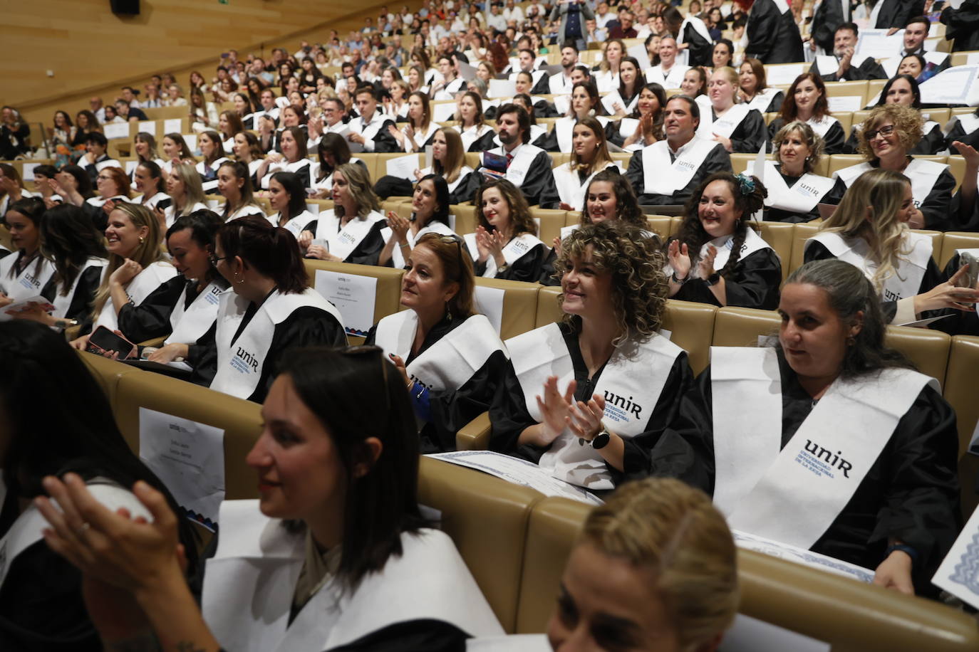 Graduación de los alumnos de Educación de UNIR