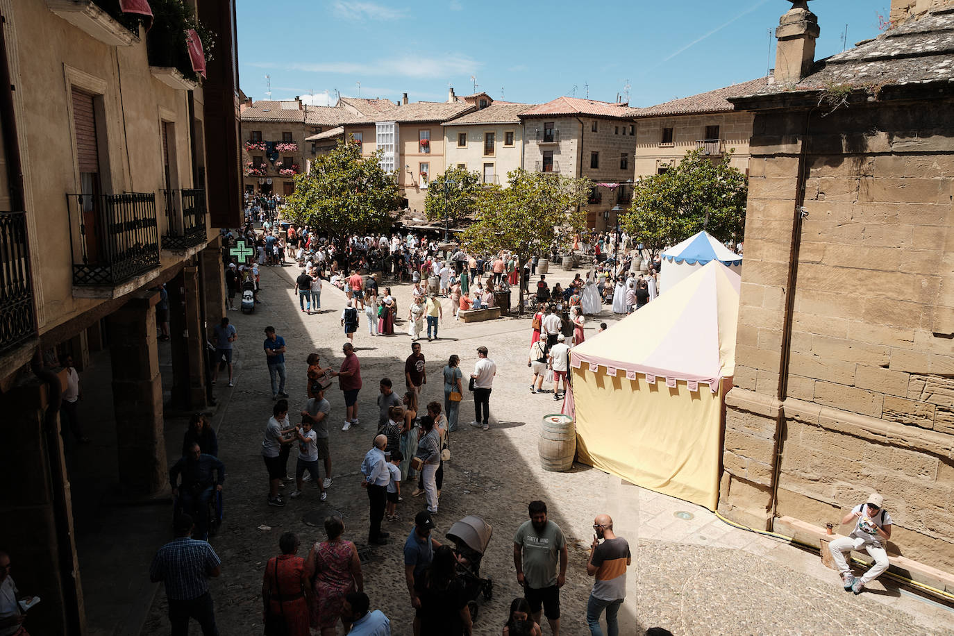 Briones medieval: las imágenes del domingo