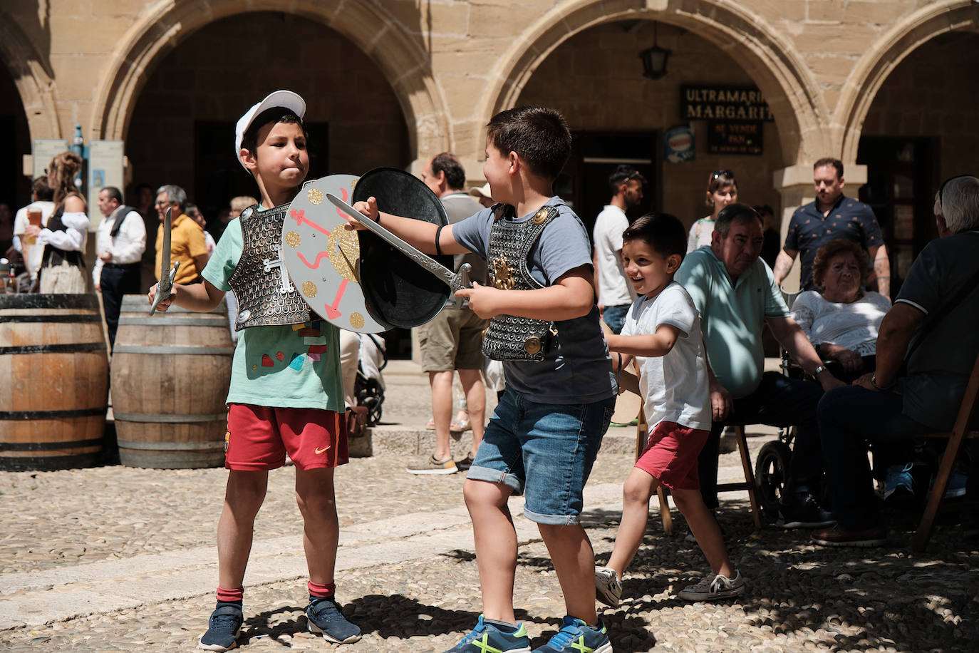 Briones medieval: las imágenes del domingo