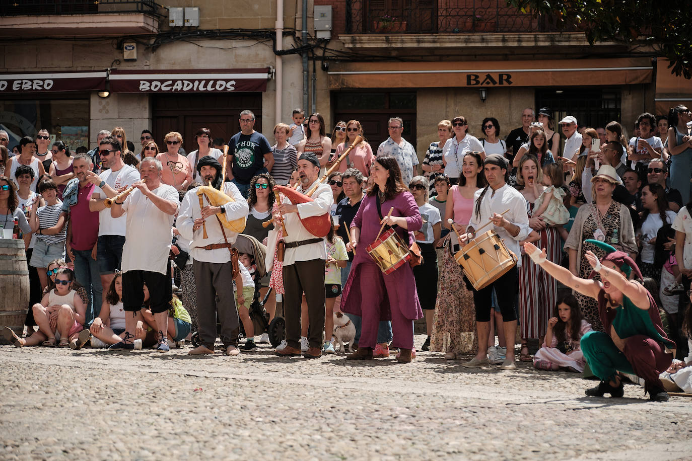 Briones medieval: las imágenes del domingo