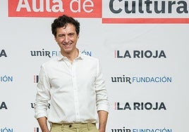 Andrés Pascual, en la últma jornada del Aula de Cultura.