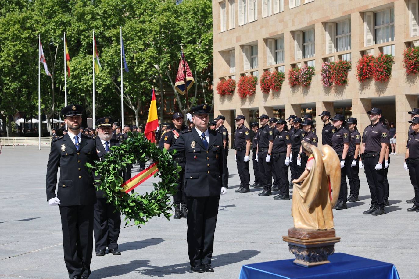 Un momento del 'Día de las víctimas del terrorismo en la Policía Nacional'.