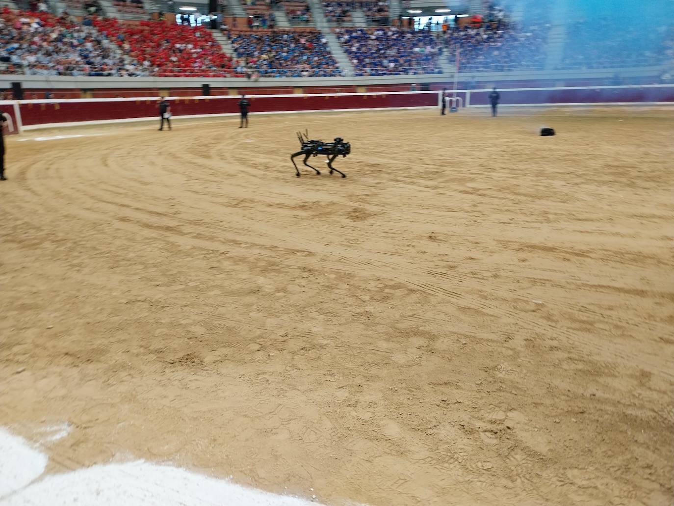 Exhibición de la Policía Nacional para niños en La Ribera