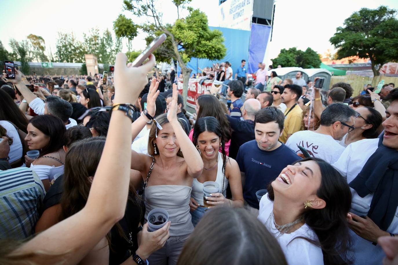 Las imagénes del concierto de Melendi