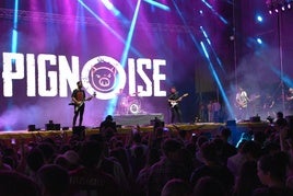 Actuación de Pignoise, este viernes en el festival Gran Reserva de Calahorra