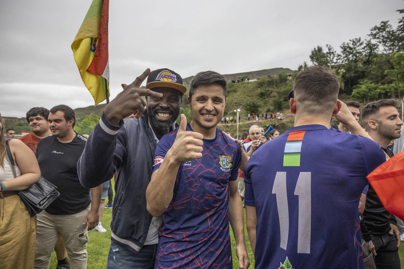 Anguiano celebra el ascenso de su equipo a Segunda Federación