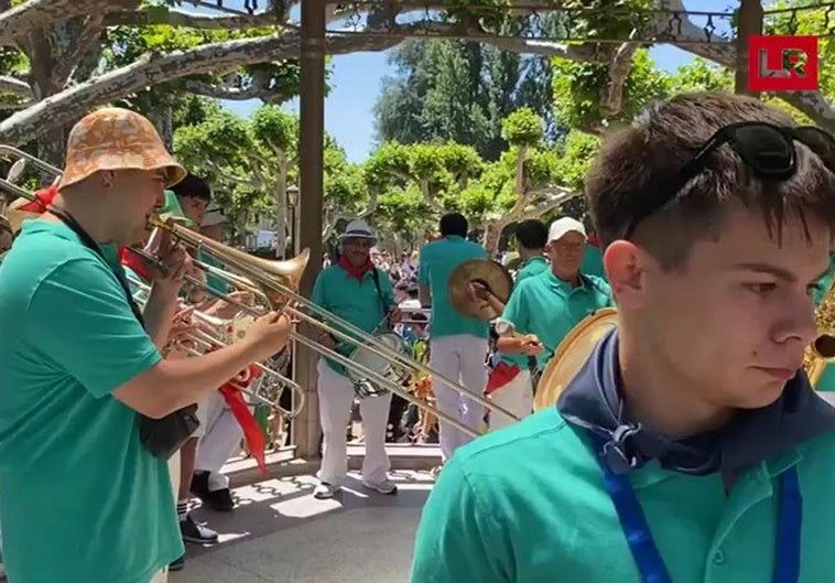 Vídeo: Las tradicionales Vueltas de Nájera