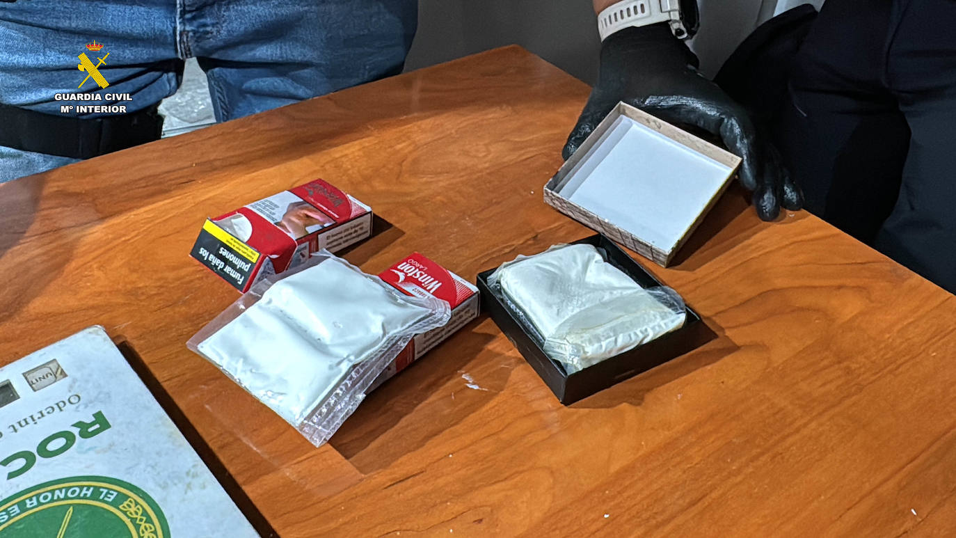 Las imágenes de la operación antidroga en Calahorra