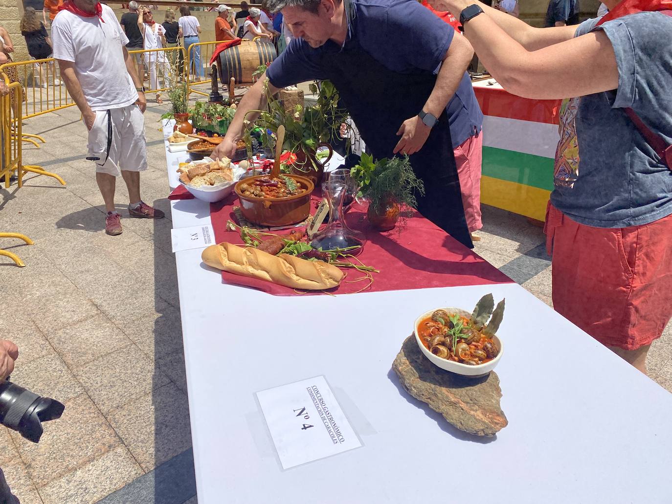 Concurso de caracoles y Abuelos del Vino de las fiestas de Haro