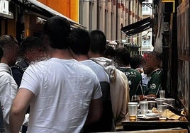 Una de las infracciones denuncadas por Demanda Casco Antiguo.