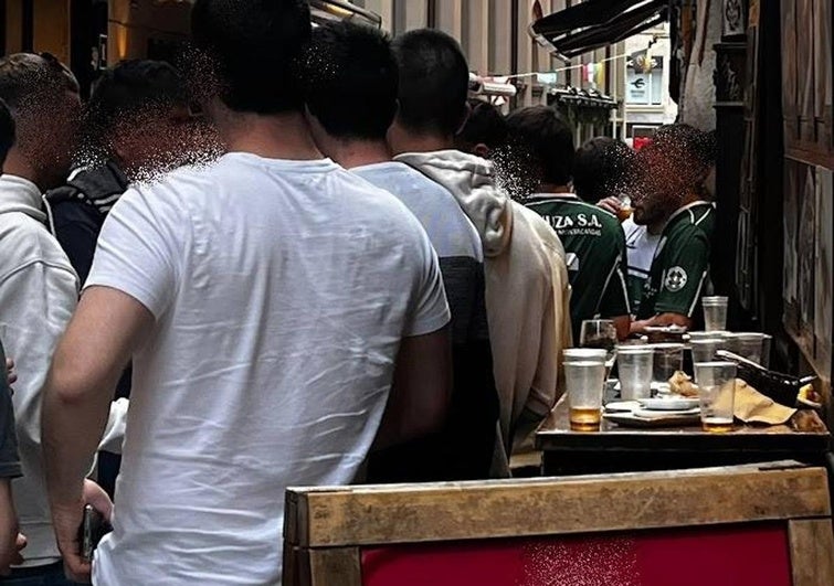 Una de las infracciones denuncadas por Demanda Casco Antiguo.