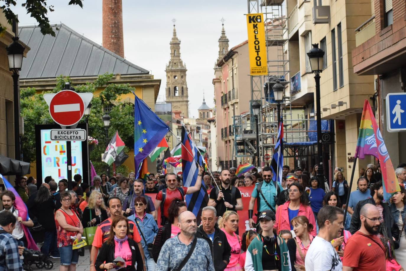 La imágenes del orgullo LGTBIQ+ en Logroño