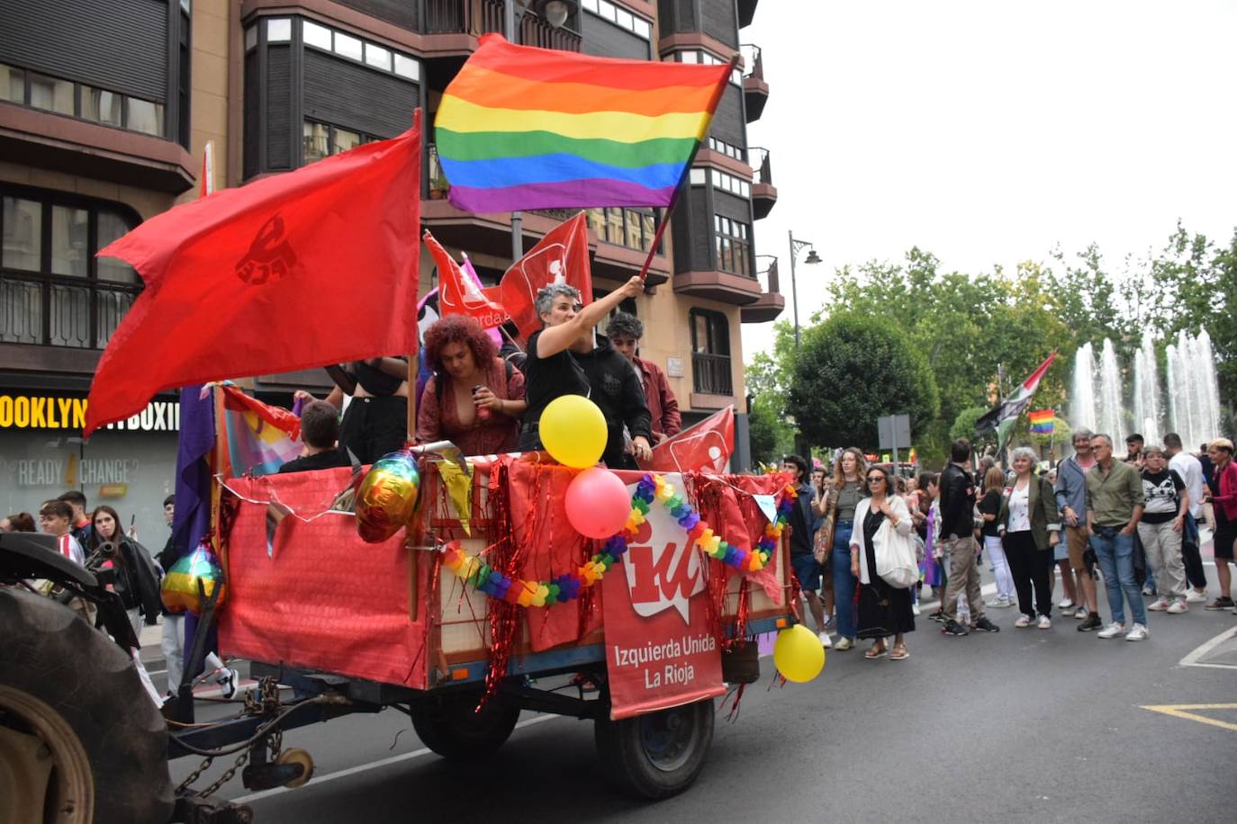 La imágenes del orgullo LGTBIQ+ en Logroño