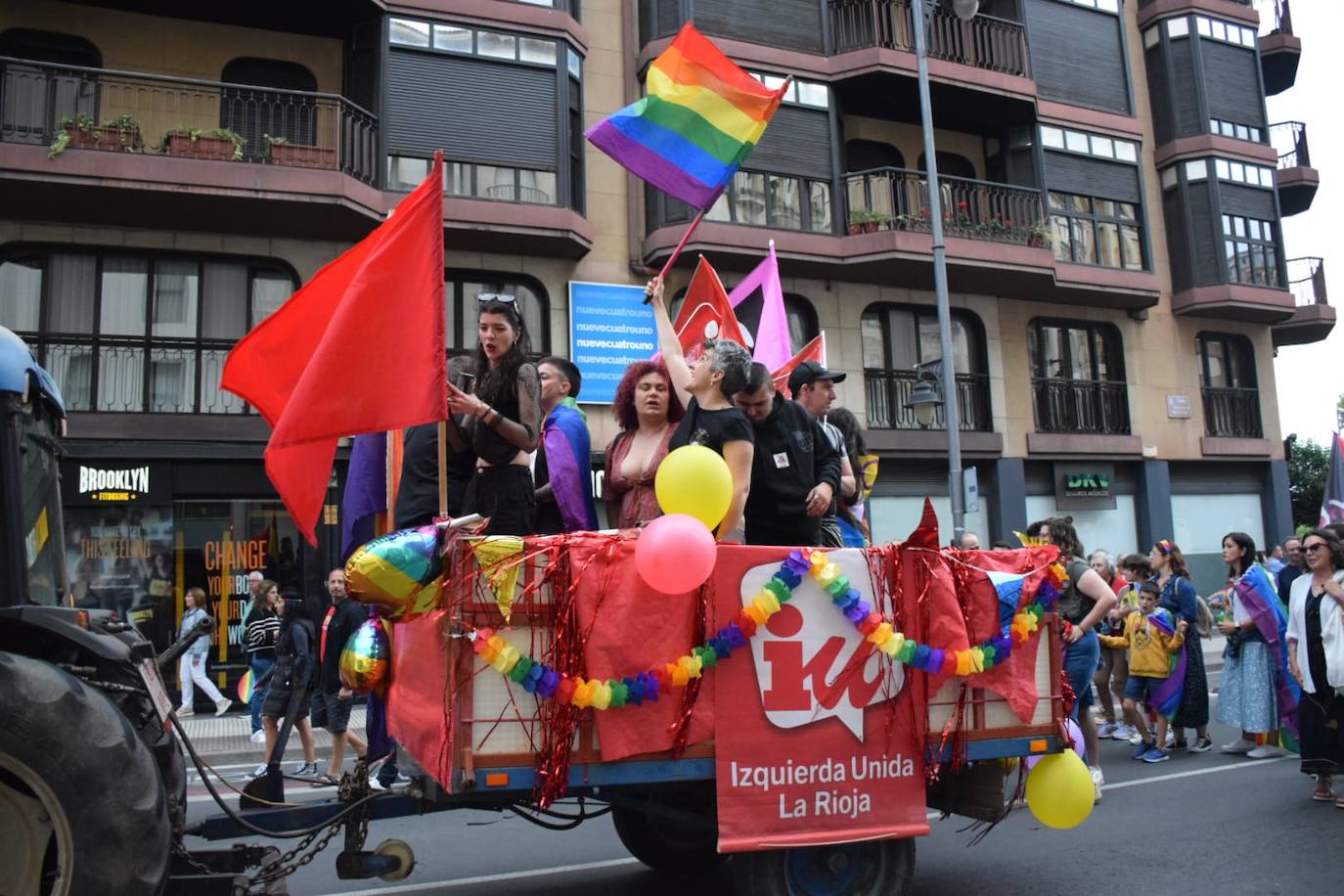 La imágenes del orgullo LGTBIQ+ en Logroño