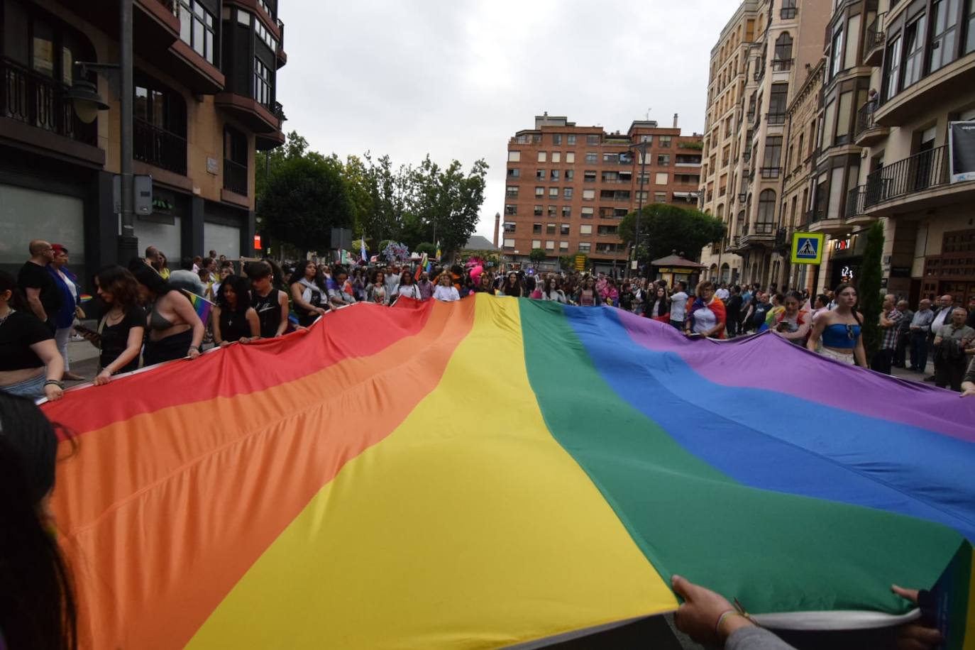 La imágenes del orgullo LGTBIQ+ en Logroño