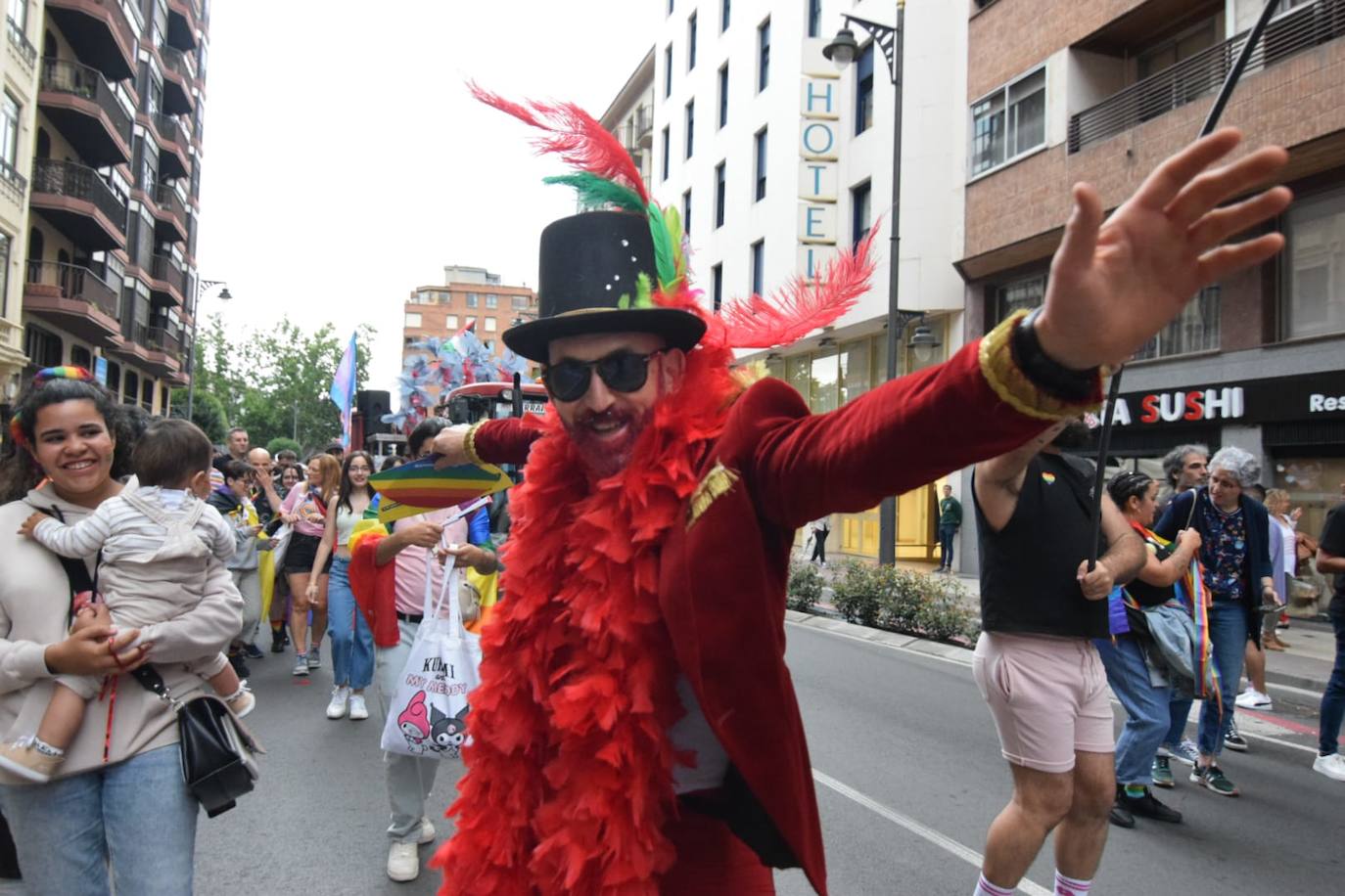 La imágenes del orgullo LGTBIQ+ en Logroño