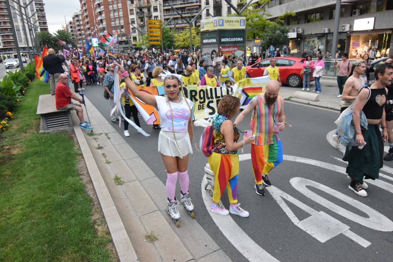 La imágenes del orgullo LGTBIQ+ en Logroño