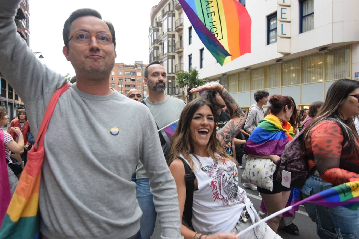 La imágenes del orgullo LGTBIQ+ en Logroño