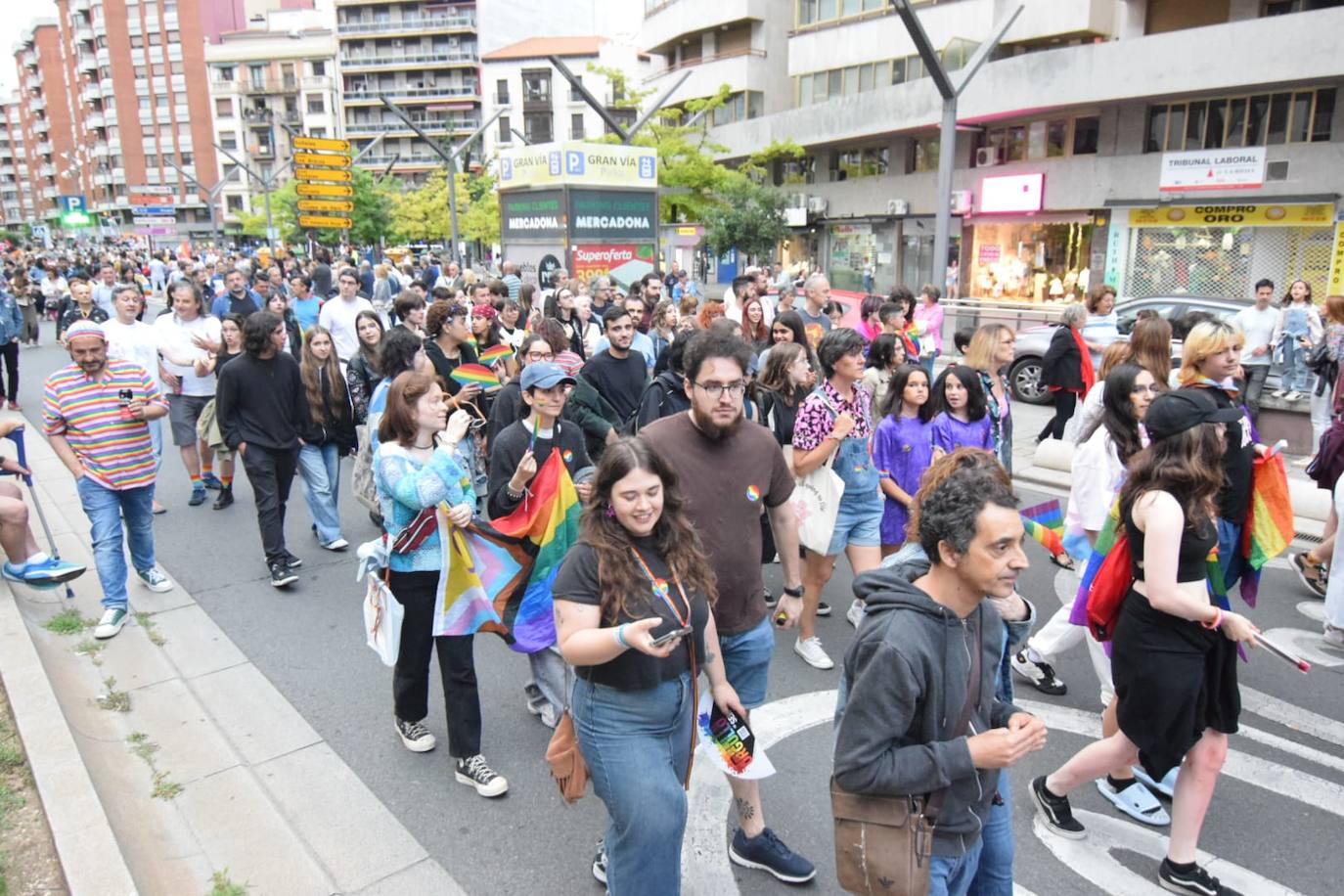 La imágenes del orgullo LGTBIQ+ en Logroño