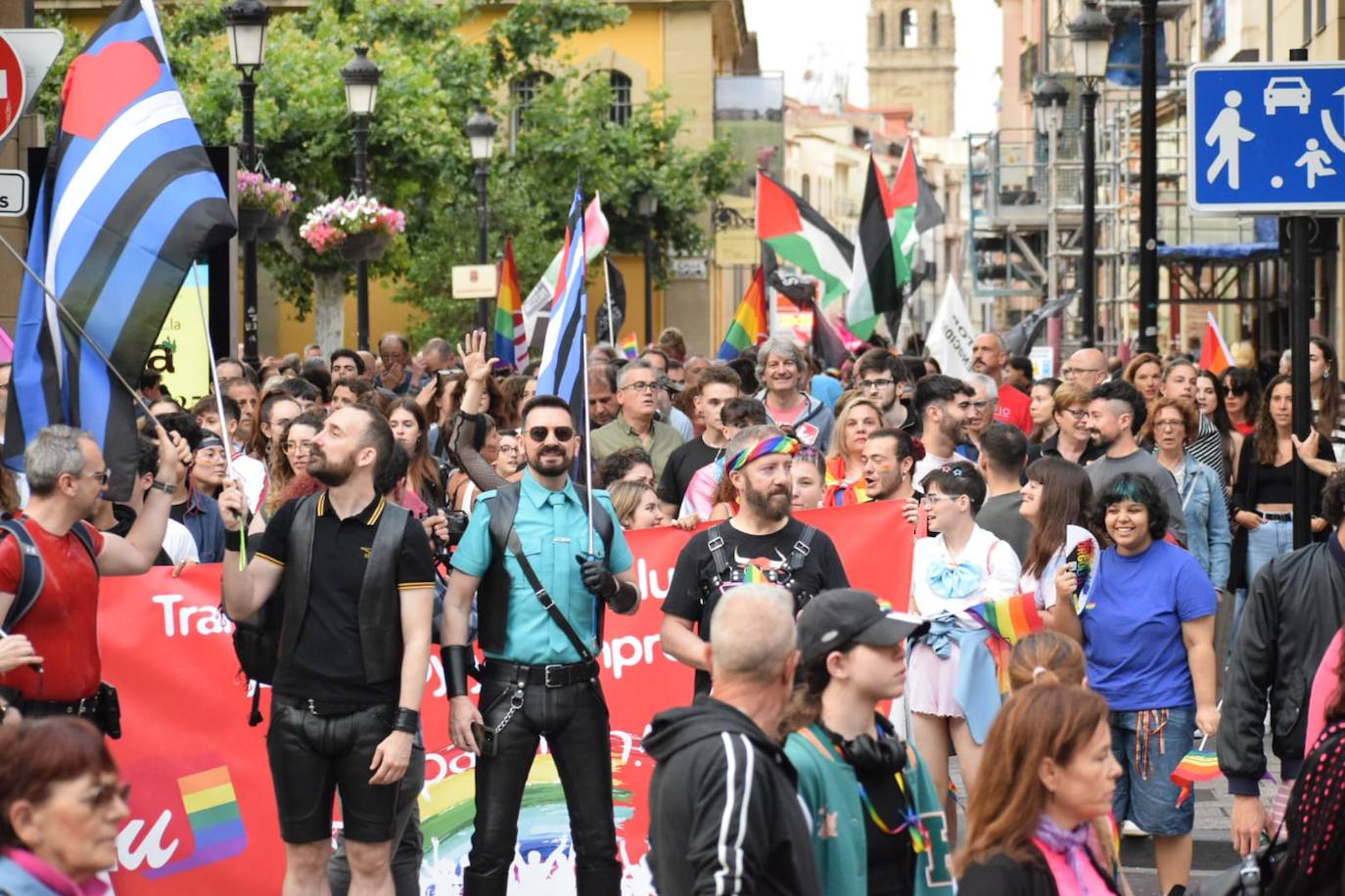 La imágenes del orgullo LGTBIQ+ en Logroño