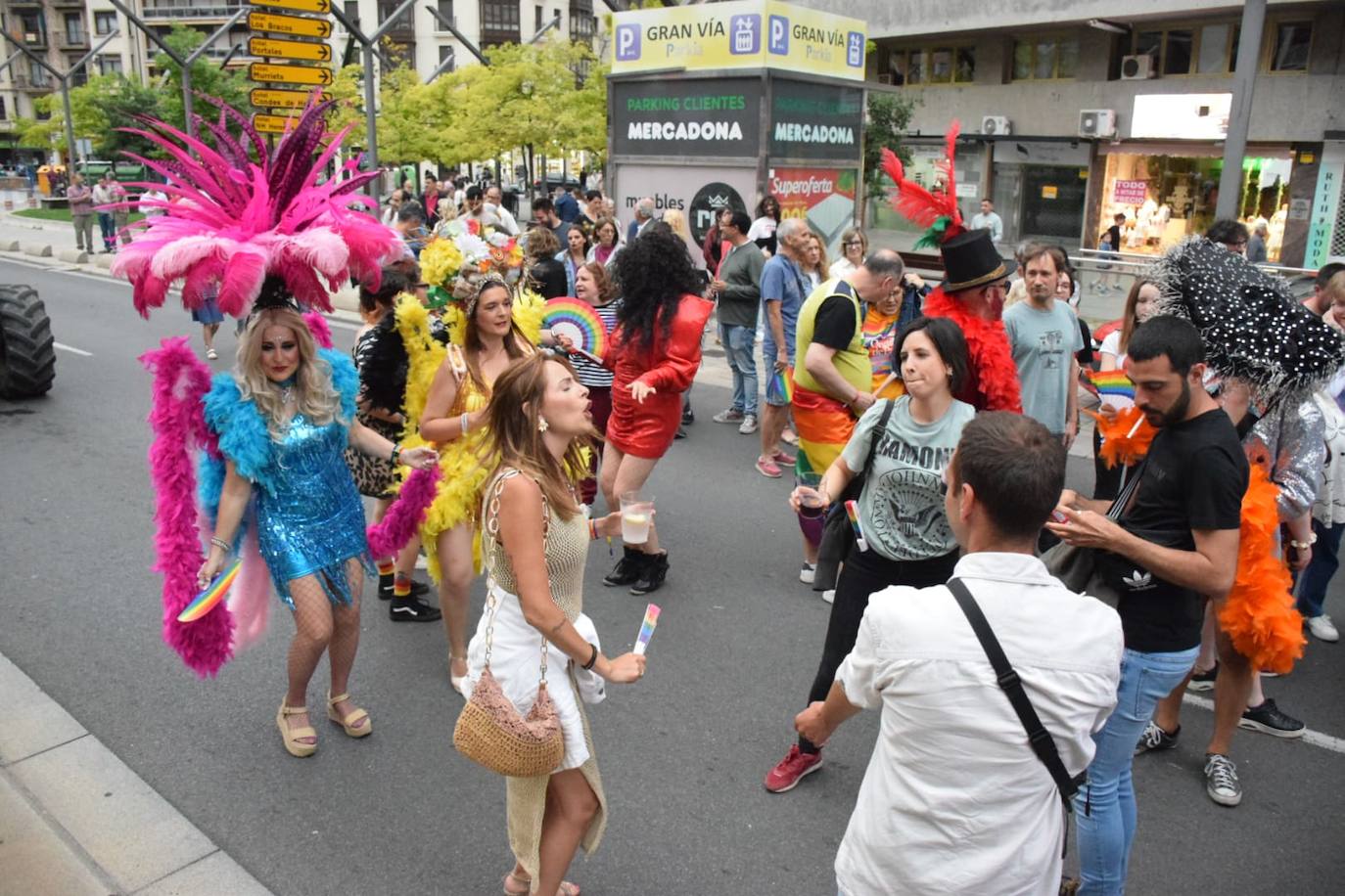 La imágenes del orgullo LGTBIQ+ en Logroño