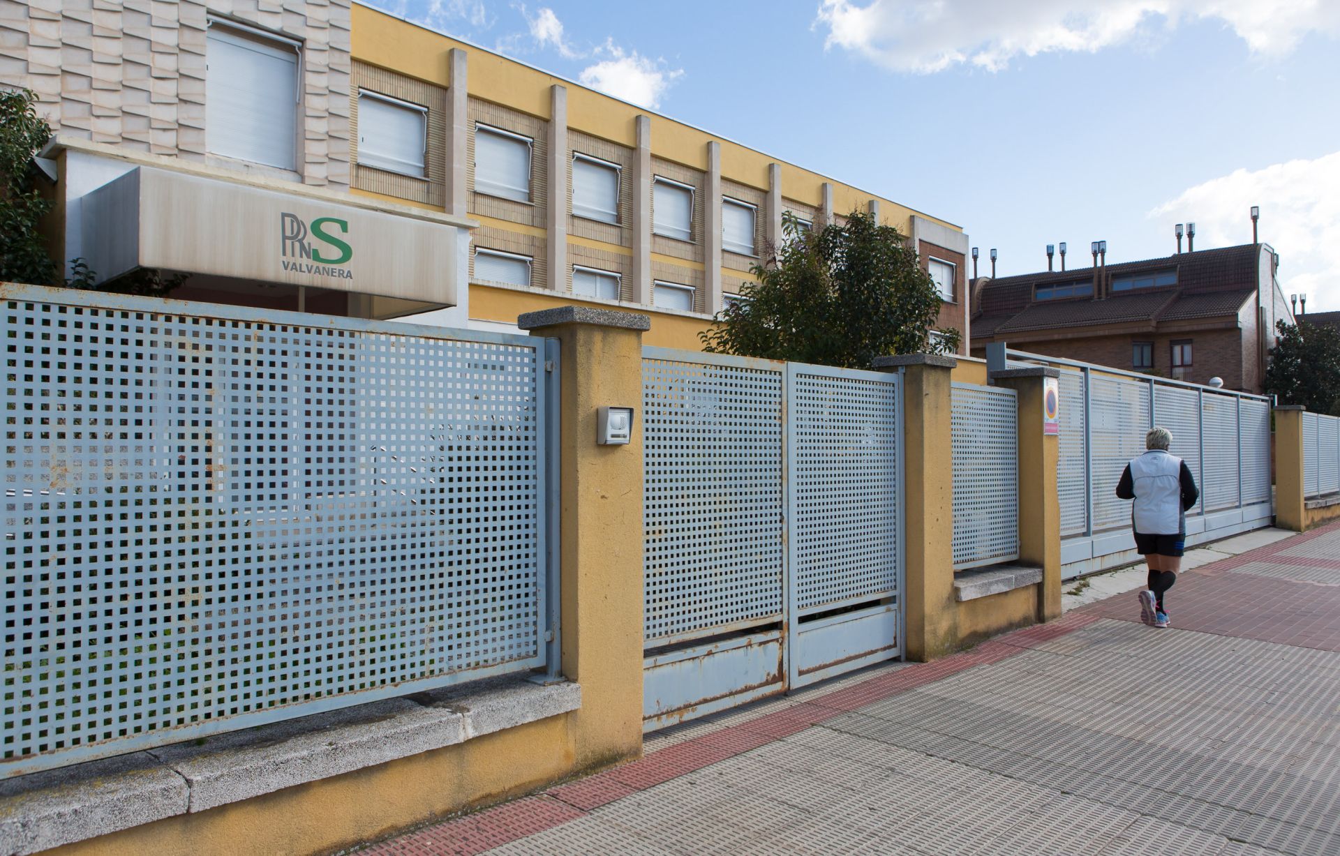 Imagen de archico de la antigua clínica Valvanera, en la avenida de Madrid