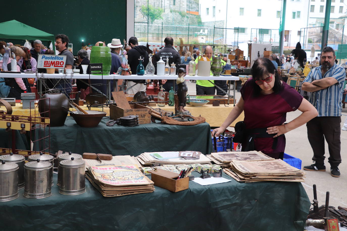 Las imágenes de la XII Feria Nacional de Antigüedades de Munilla