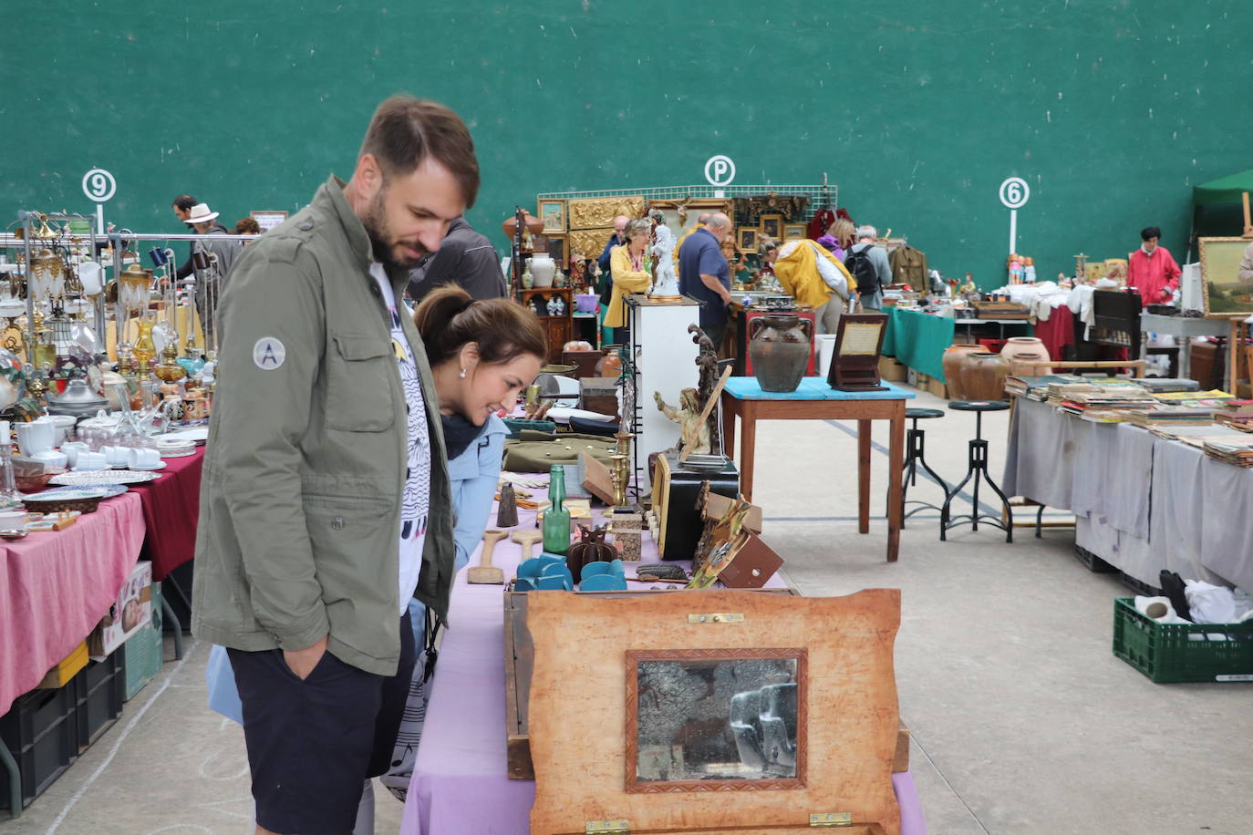 Las imágenes de la XII Feria Nacional de Antigüedades de Munilla